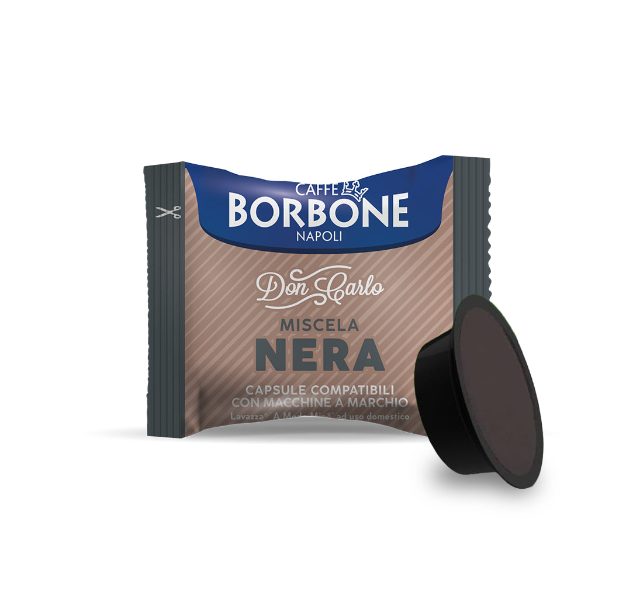 Capsule compatibili A Modo Mio* – Borbone Nero (100pz)