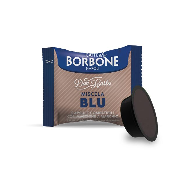 Capsule compatibili A Modo Mio* – Borbone Blu (100pz)