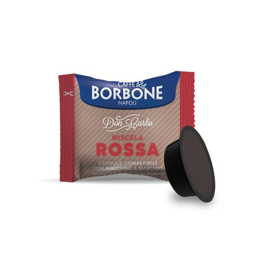 Capsule compatibili A Modo Mio* – Borbone Red (100pz)