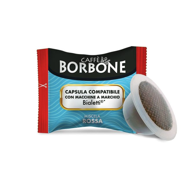 Capsule compatibili Bialetti* – Borbone Red (100pz)