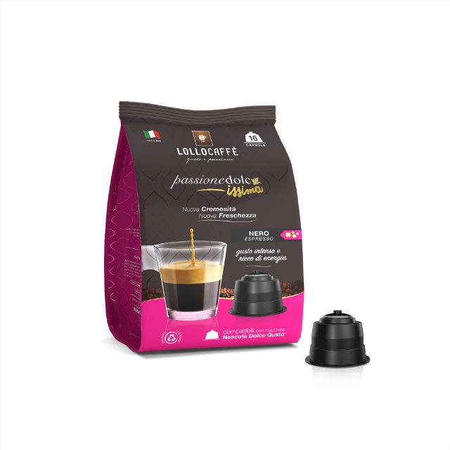 Capsule compatibili Dolce Gusto Lollo Nera